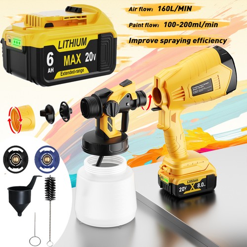 Electric spray gun cordless - spray,