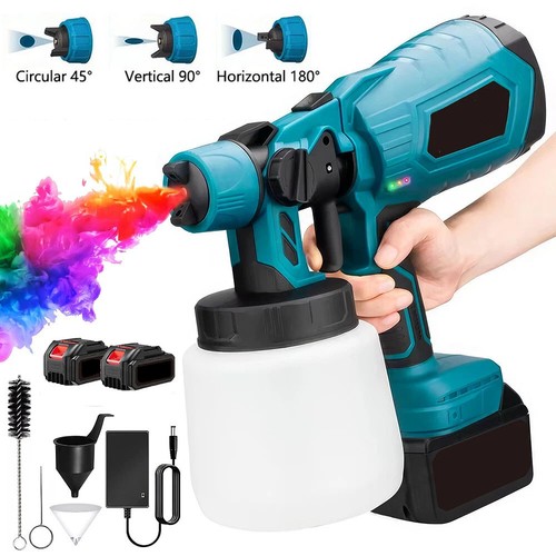 Cordless paint sprayer - cordless, fence